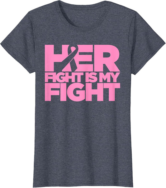 Breast Cancer Awareness Friends Family Pink Ribbon