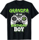 Grandpa of The Birthday Boy Matching Video Game Birthday