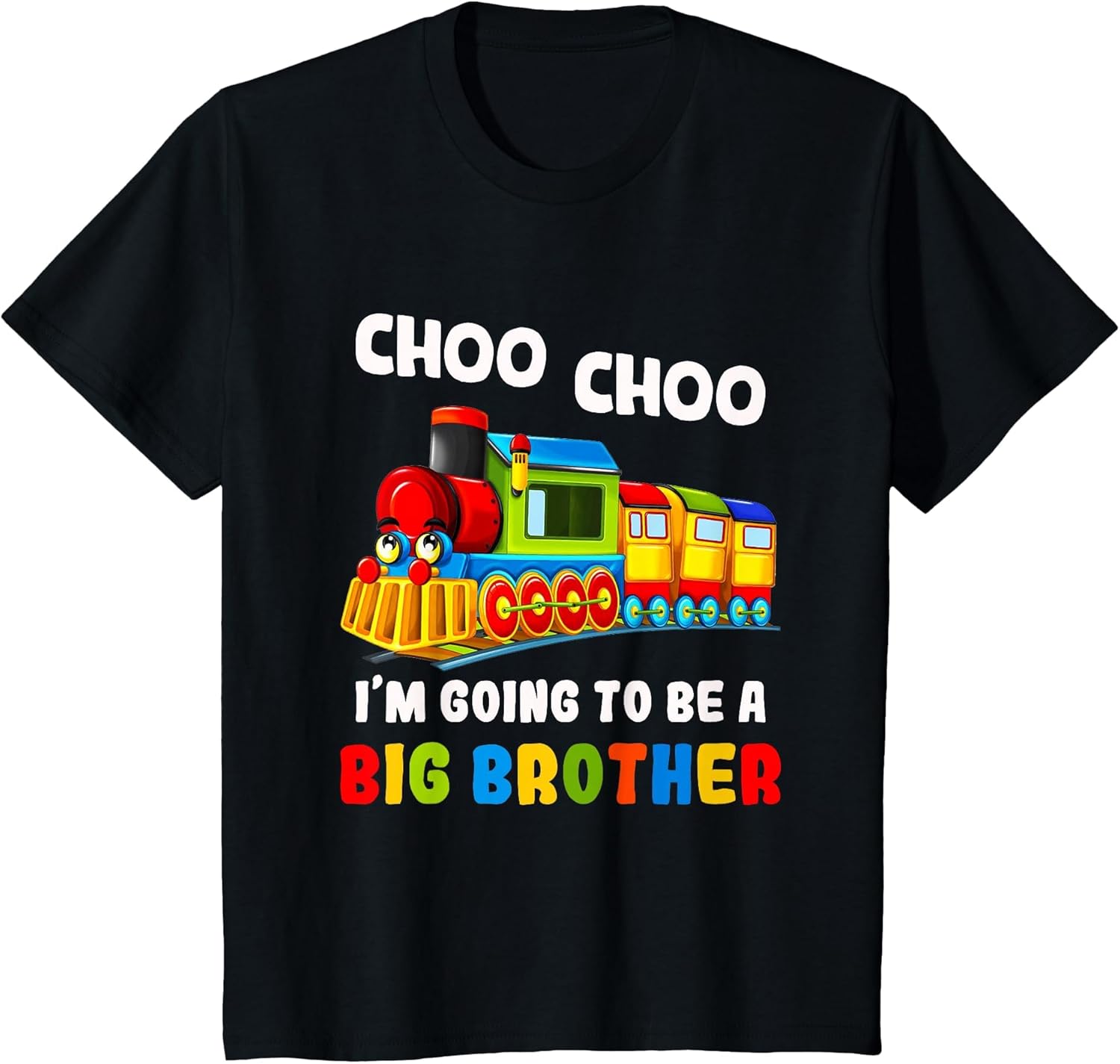 Kids Cute Choo Choo I'm Going to Be A Big Brother Train