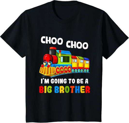 Kids Cute Choo Choo I'm Going to Be A Big Brother Train