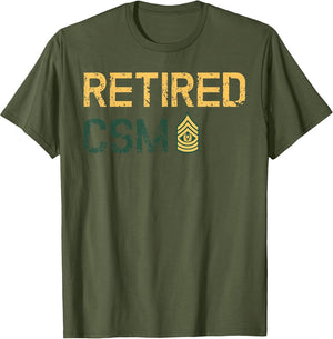 Retired Command Sergeant Major CSM Patriot Freedom