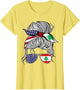 American Lebanese Patriot Flag Women Girl Lebanon Grown
