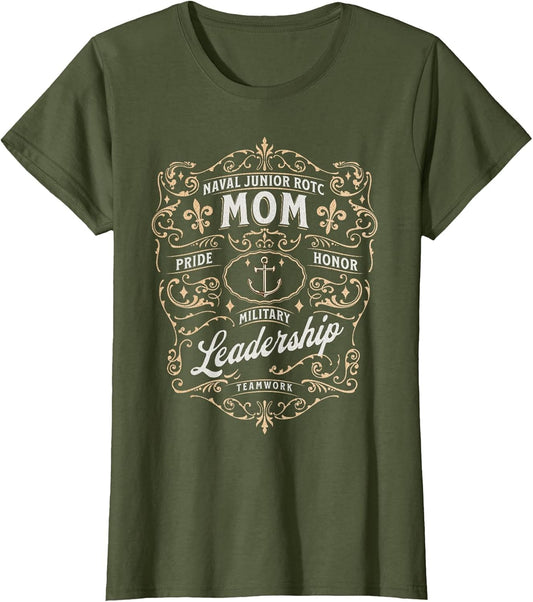 Naval Junior ROTC Mom Military Cadet Proud NJROTC Mom