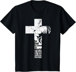 John 3:16 Christian Cross Lion Gifts Bible Verse Sayings Men