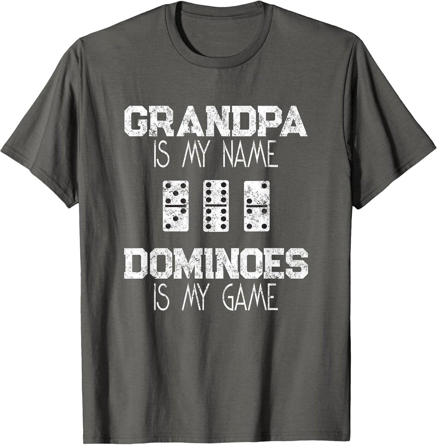 Vintage Double Six Dominoes Game Themed Domino Grandpa