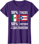 Half Mexican Half Puerto Rican Puerto Rico Flag Mexico