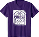 On Fridays We Wear Purple High School Football School Spirit
