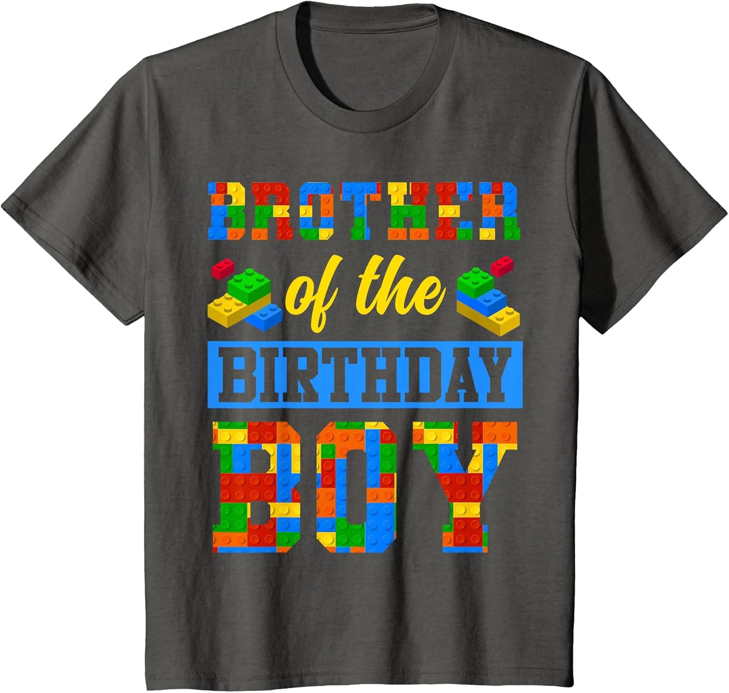 Brother of The Birthday Boy Building Block Bday Party