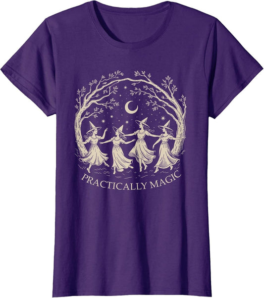 Practically Magic Witchy Halloween Vintage Witch Cottagecore