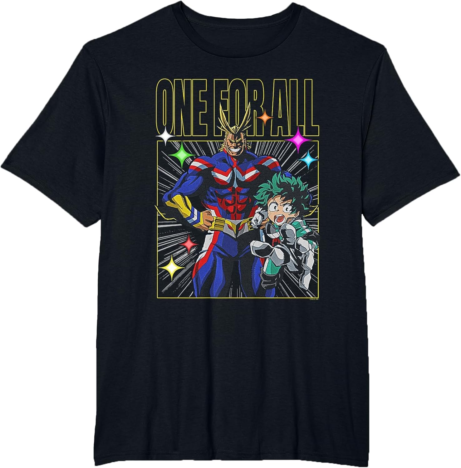My Hero Academia All Might and Deku One for All Anime