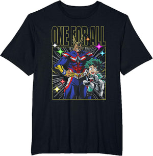 My Hero Academia All Might and Deku One for All Anime