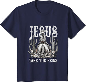 Jesus Take The Reins Western Cowgirl Design