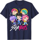 Kpop Demon Hunters Saja Boys Chibi Band Group Shot