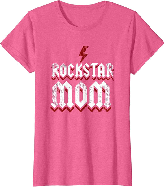 Rockstar Mom Funny Hard Rock Music Mommy
