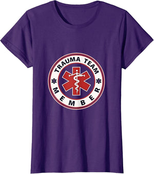 Trauma Team Member ER Nurse Bold Design