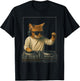 Vintage Orange Tabby Cat Playing Music Cat Lovers DJ Lovers