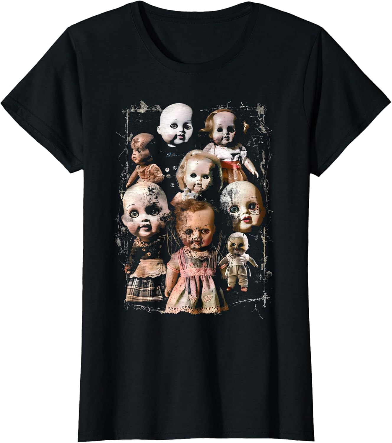 Creepy Dolls Haunted Possessed Horror Movie Goth Alt Scary