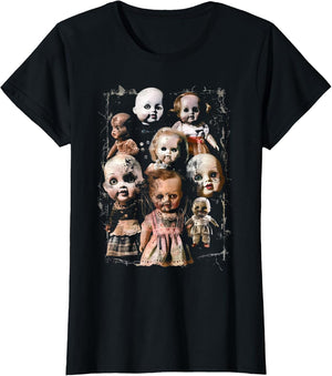 Creepy Dolls Haunted Possessed Horror Movie Goth Alt Scary