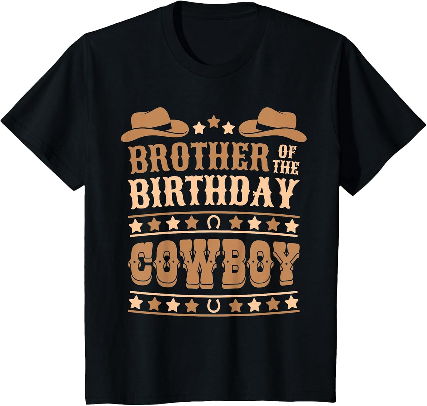 Brother of Birthday Cowboy Cute Western Bday Boy Birthday