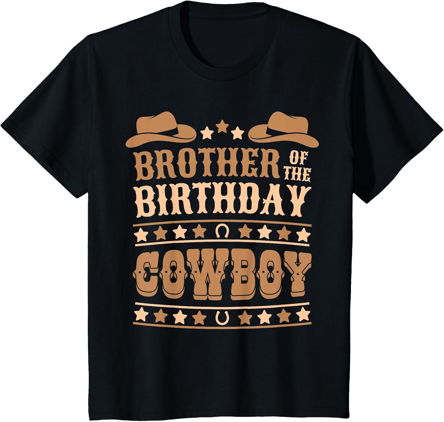 Brother of Birthday Cowboy Cute Western Bday Boy Birthday
