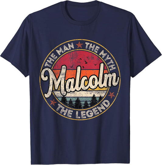Malcolm The Man The Myth The Legend Personalized Name
