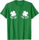 Rub Me for Luck Shamrock Boobs Funny St Patricks Day Humor