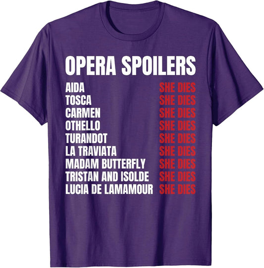 Opera Spoiler Tosca She Dies Latraviata Madame Butterflies