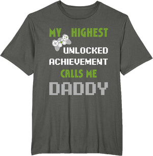Nerdy Funny Father Day Gamer Dad Daddy Men Love Video Gaming