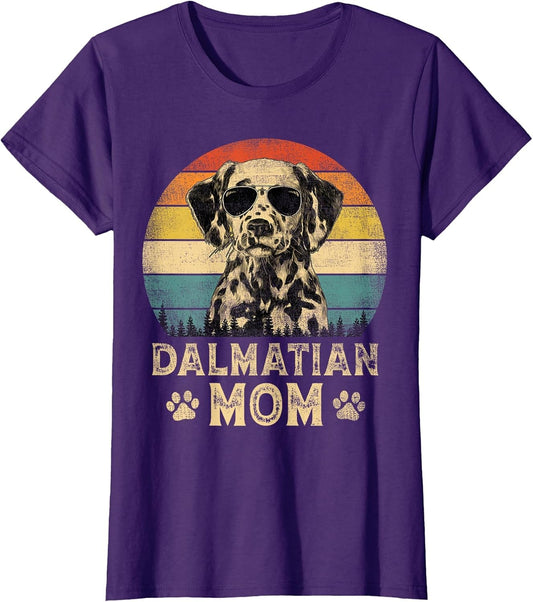 Vintage Dalmatian Mom Dog Lovers Mother's Day