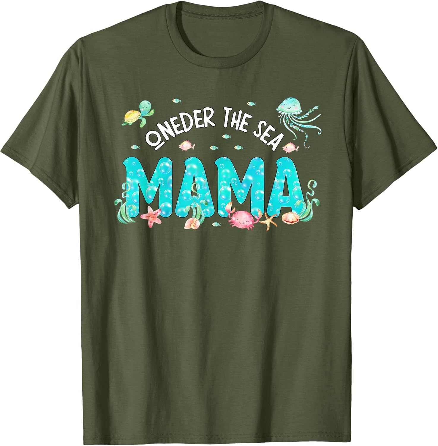 Under Sea Mama Birthday Girl Boy Matching Family Party