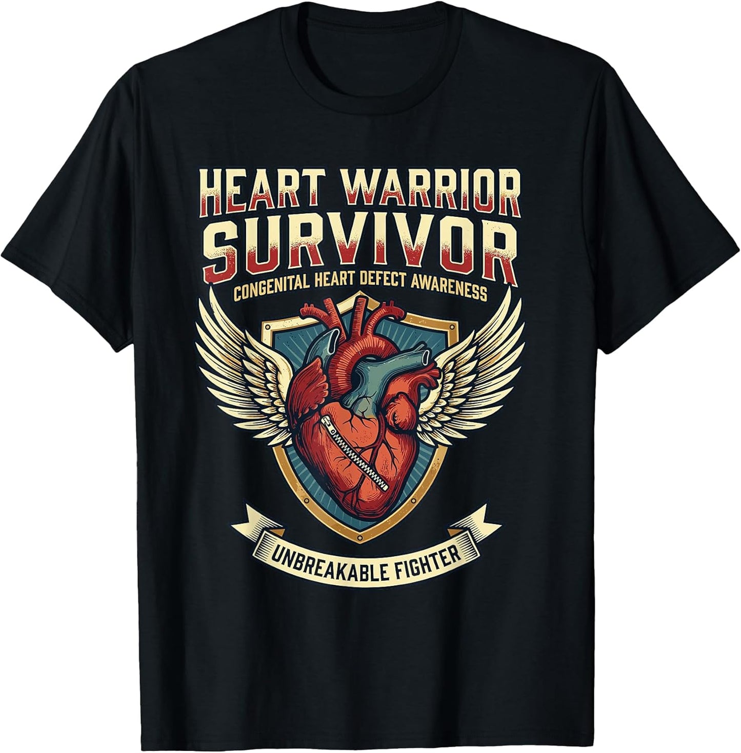 Congenital Heart Defect Awareness Heart Warrior CHD Survivor