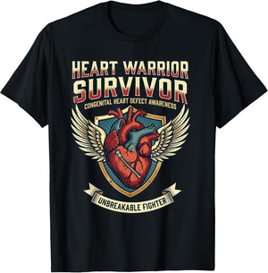 Congenital Heart Defect Awareness Heart Warrior CHD Survivor
