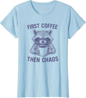 Funny Coffee Lover Funny Raccoon Sarcastic Caffeine Lover
