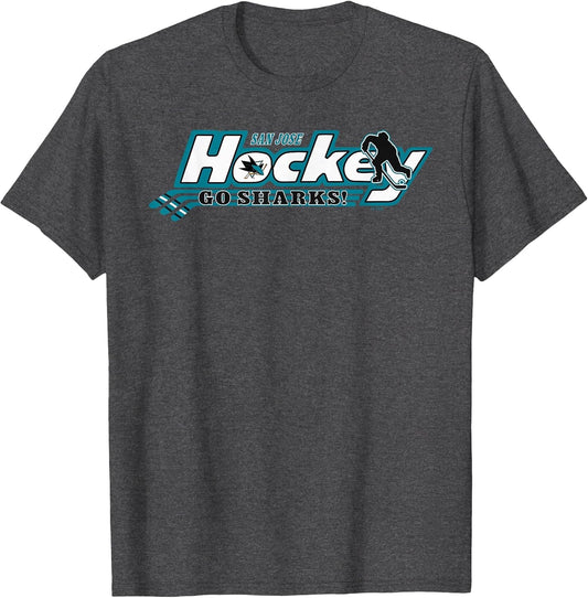 San Jose Sharks Hockey Dark Heather Officially Licensed
