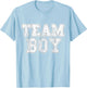 Team Boy Blue Gender Reveal Baby Shower Distressed