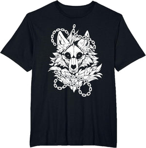 Skull Wolf Skeleton Dog