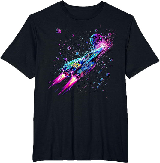 Space Gaming Adventure Retro SciFi Artwork