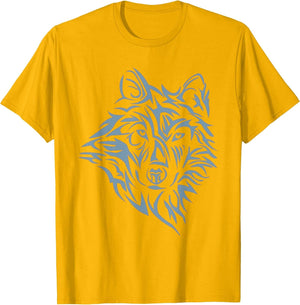 Wolf Dog Lone Northern Tribal Men Women Boys Kids Shirt