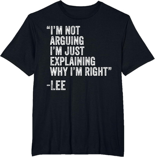 Lee Quote Funny Birthday Custom Name Idea Engineer