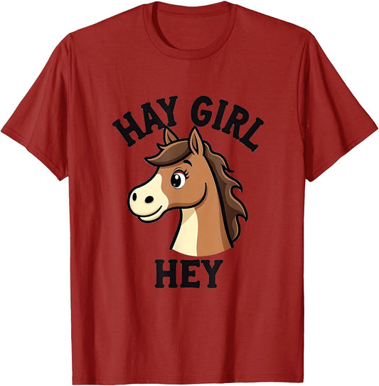 Hay Girl Hey Funny Buckskin Horse Design