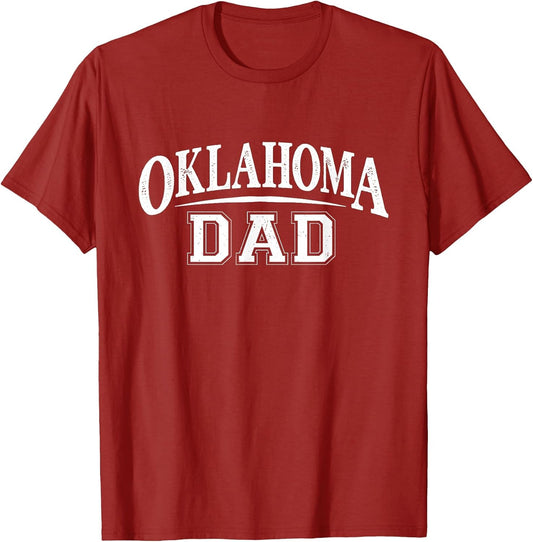 Oklahoma Dad Sooner State Stylish Art for Proud Father's