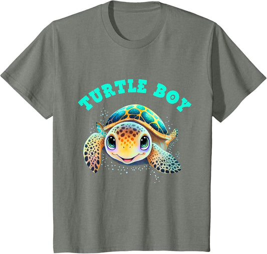 Turtle Boy, Earth Day Outfit for Boys, Boy's Turtle
