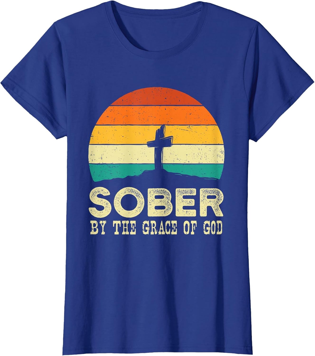 Sober by The Grace of God - Sobriety Anniversary Sober AA NA