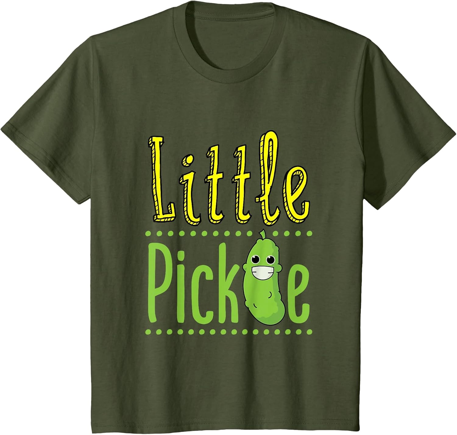 Little Pickle Cute Pickles Vegetable Veggie Girl Boy Toddler