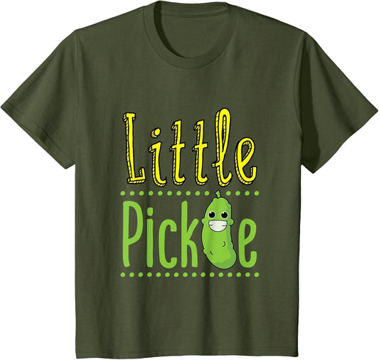 Little Pickle Cute Pickles Vegetable Veggie Girl Boy Toddler