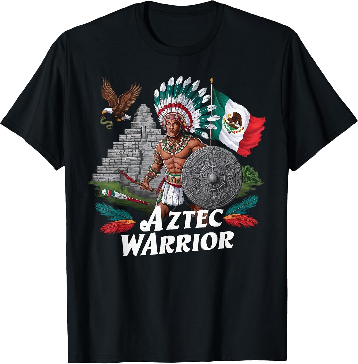 Aztec Warrior Mayan Indigenous Mexican Aztec Jaguar