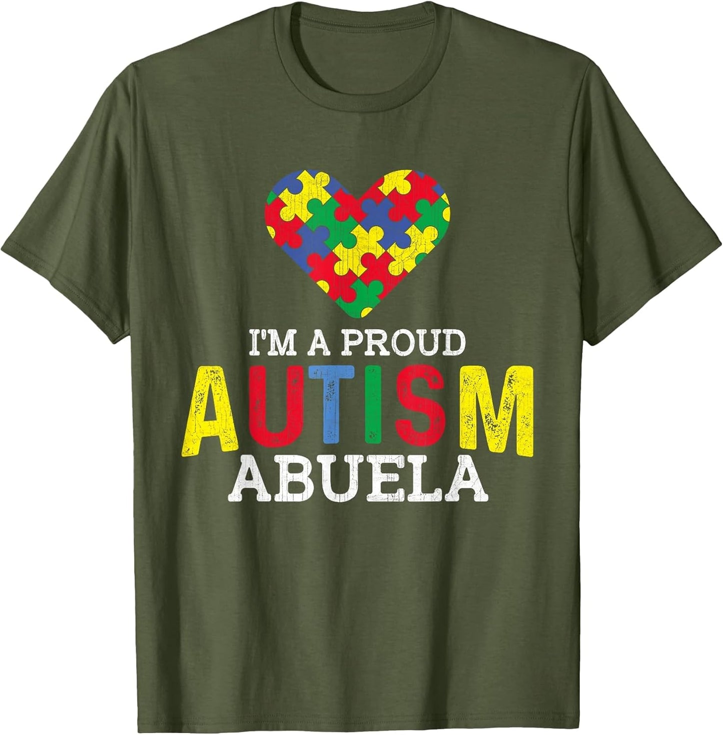 I'm a Proud Autism Abuela Autism Awareness Family