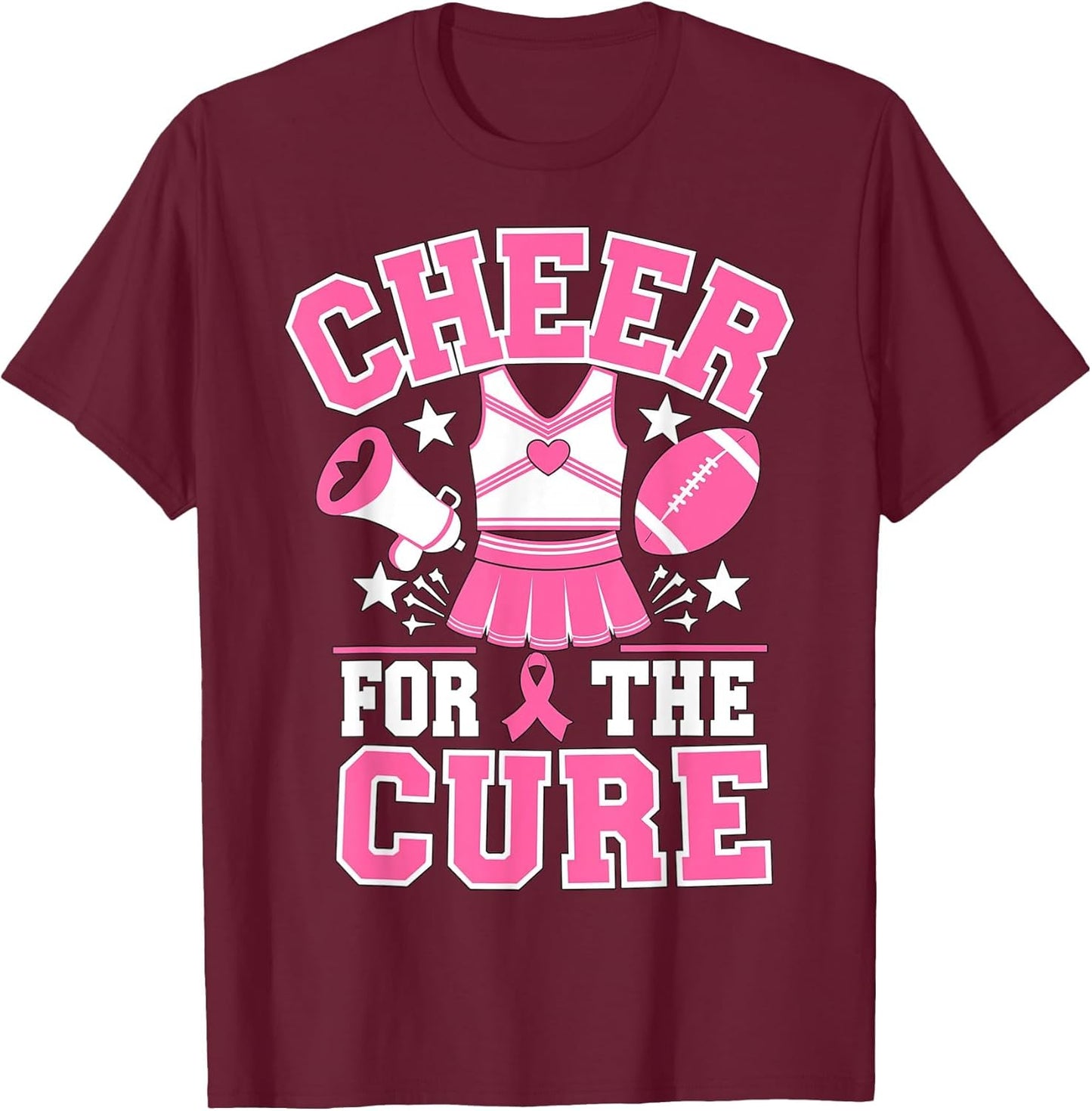 Cheer for The Cure Cheerleader Breast Cancer October