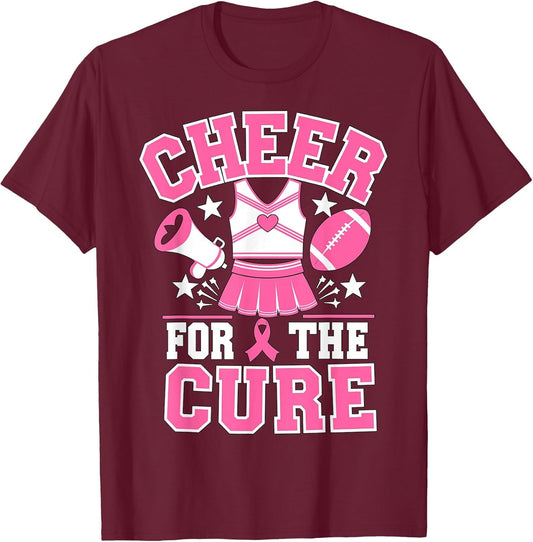 Cheer for The Cure Cheerleader Breast Cancer October