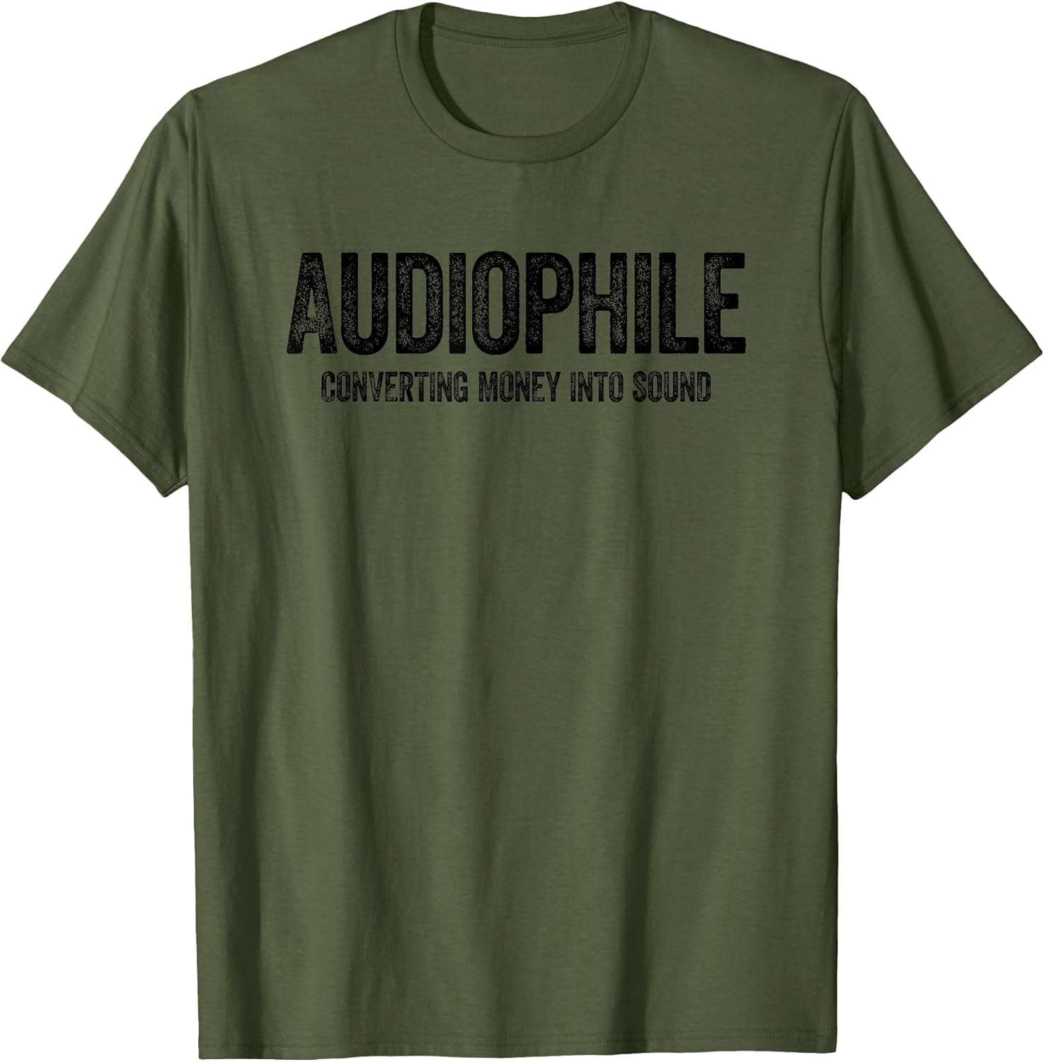 Audiophile Shirt Converting Money Into Sound Hi-Res Audio